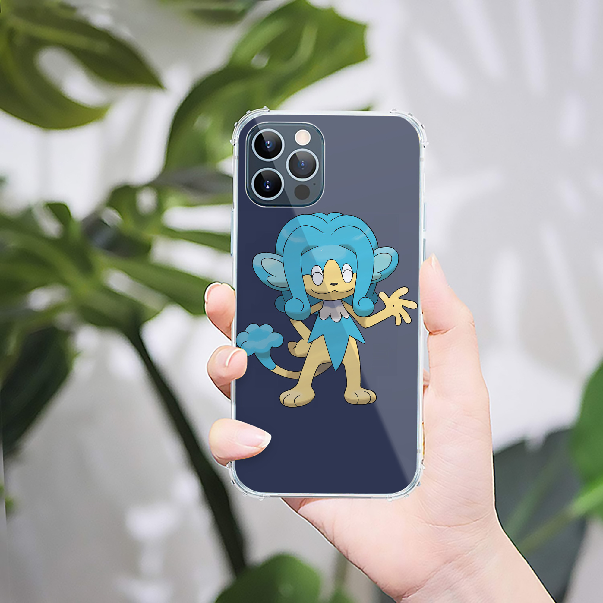 （画像用） ポケットモンスター Pokémon 【iPhone 12シリーズ対応】透明スマホケース（クリアソフトケース）